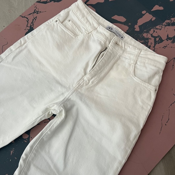 White straight jeans Zara - Picture 4 of 6